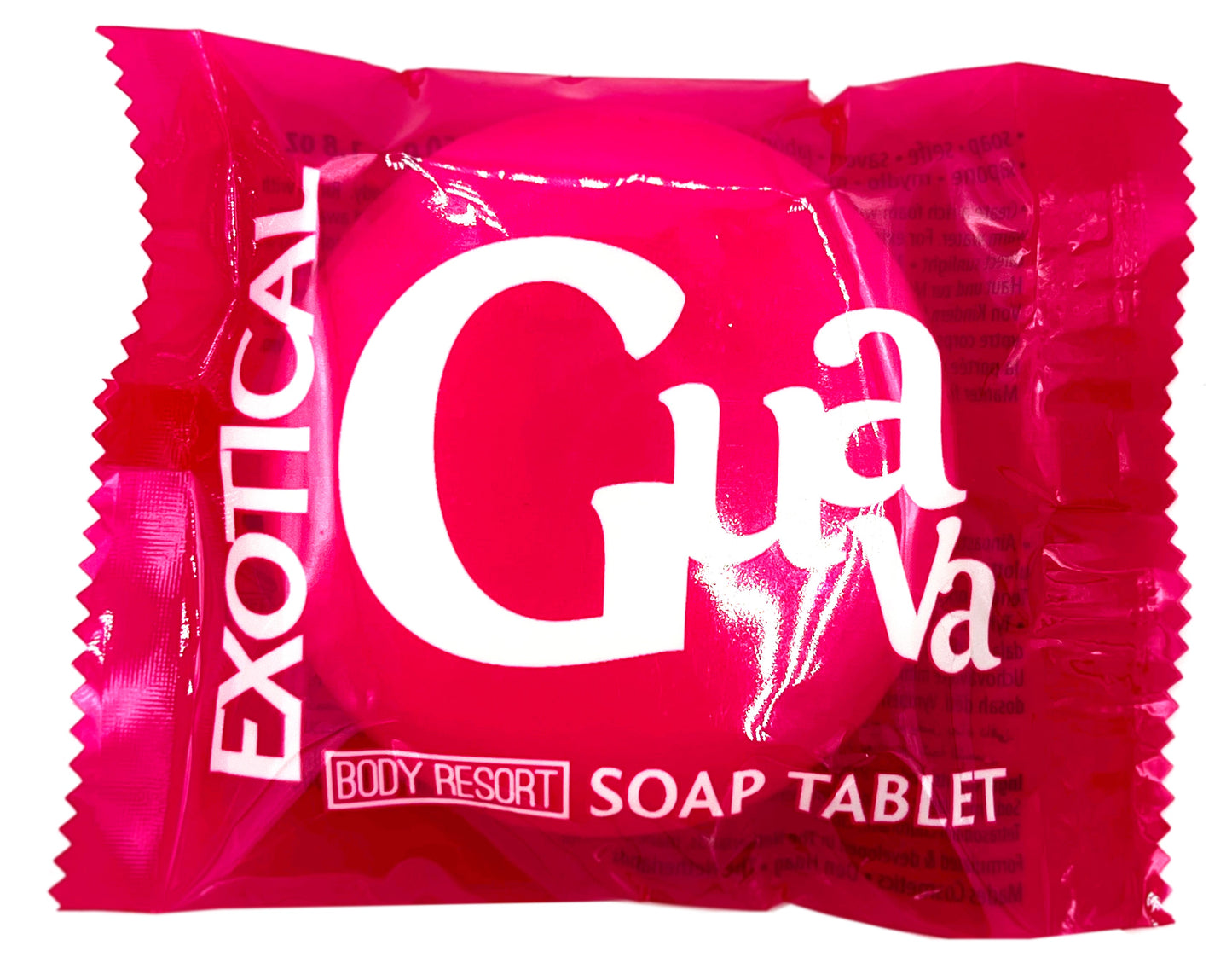 Набір: гель для душу, скраб для тіла, мило, крем для рук EXOTICAL GUAVA