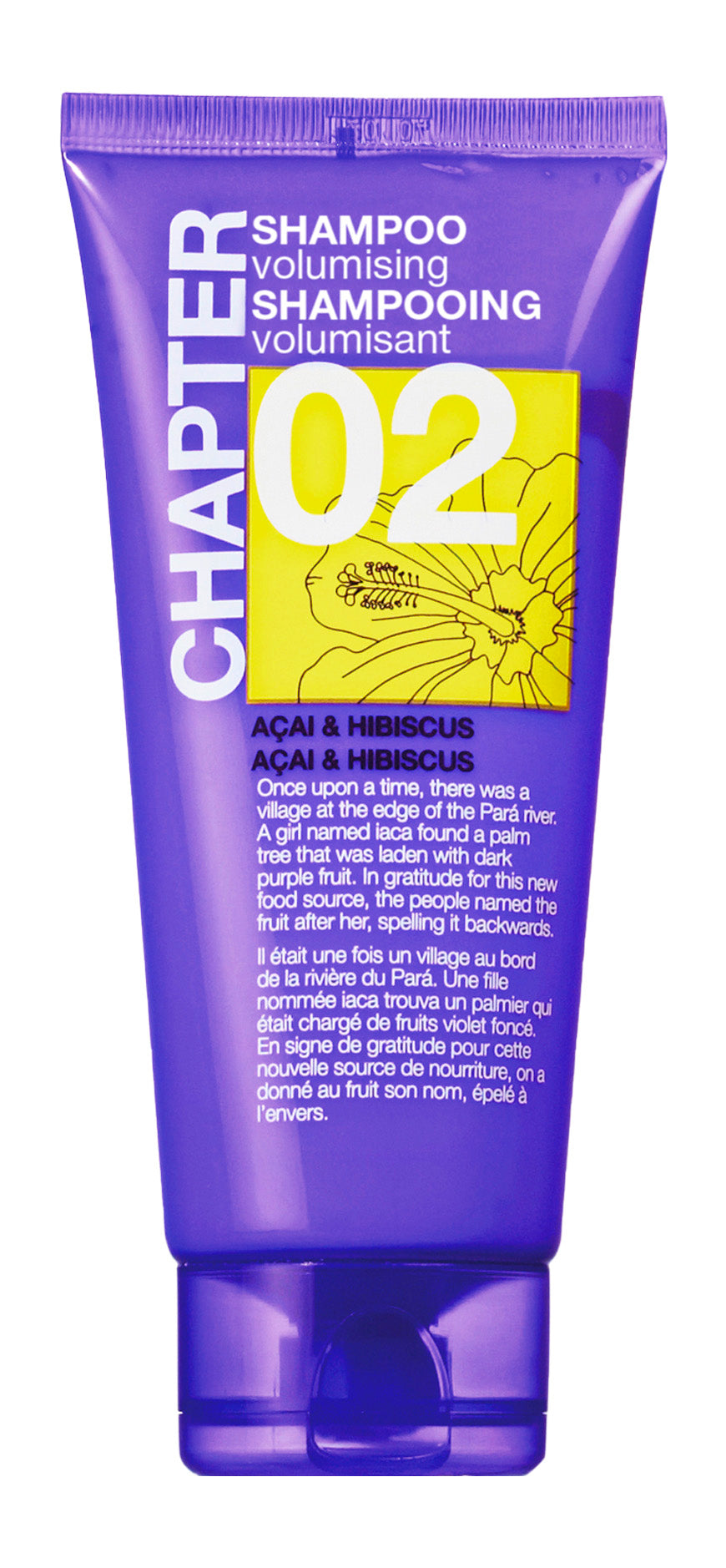 Набір для подорожей 02: гель для душу, лосьйон для тіла, шампунь CHAPTER acai & hibiscus