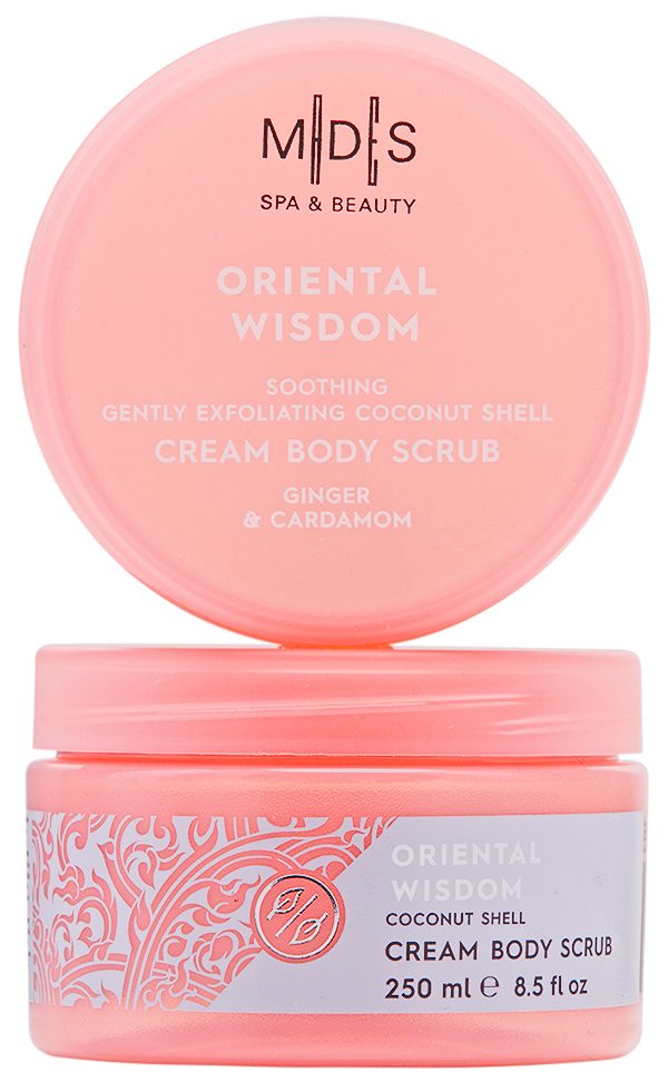 Кремовий скраб для тіла ORIENTAL WISDOM ginger & cardamom