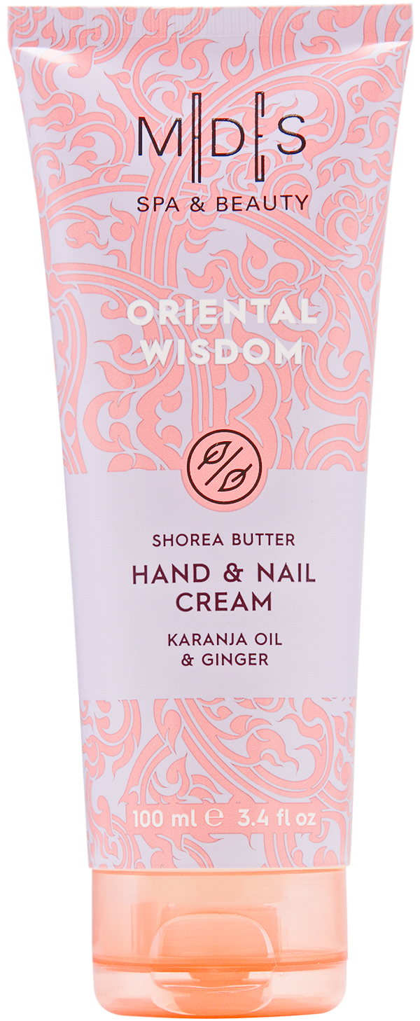 Подарунковий набір: гель для душу, лосьйон для тіла, крем для рук та нігтів ORIENTAL WISDOM aloe vera & ginger & cardamom