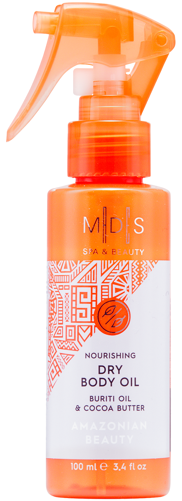 Легка олія-спрей для тіла AMAZONIAN BEAUTY yerba mate tea & guarana seed