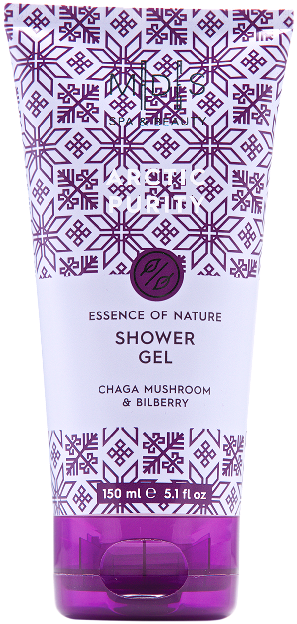 Гель для душу ARCTIC PURITY chaga mushroom & bilberry