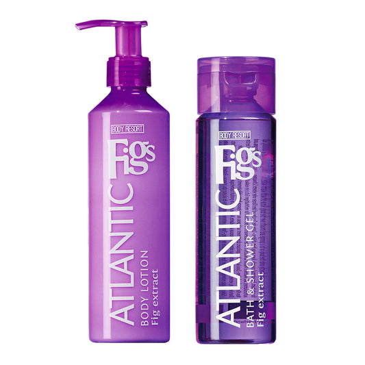 Набір: гель для душу, лосьйон для тіла ATLANTIC FIGS