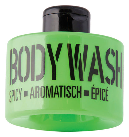 Набір: спрей для тіла,гель для душу, молочко , мочалка SPICY LIME