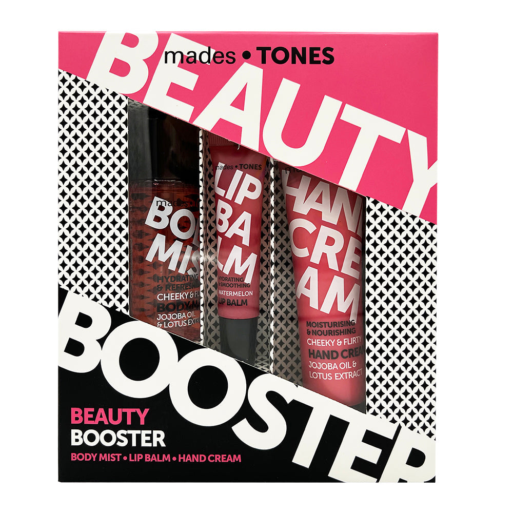 Набір: міст для тіла, бальзам для губ, крем для рук CHEEKY & FLIRTY SOPHISTICATED LOTUS