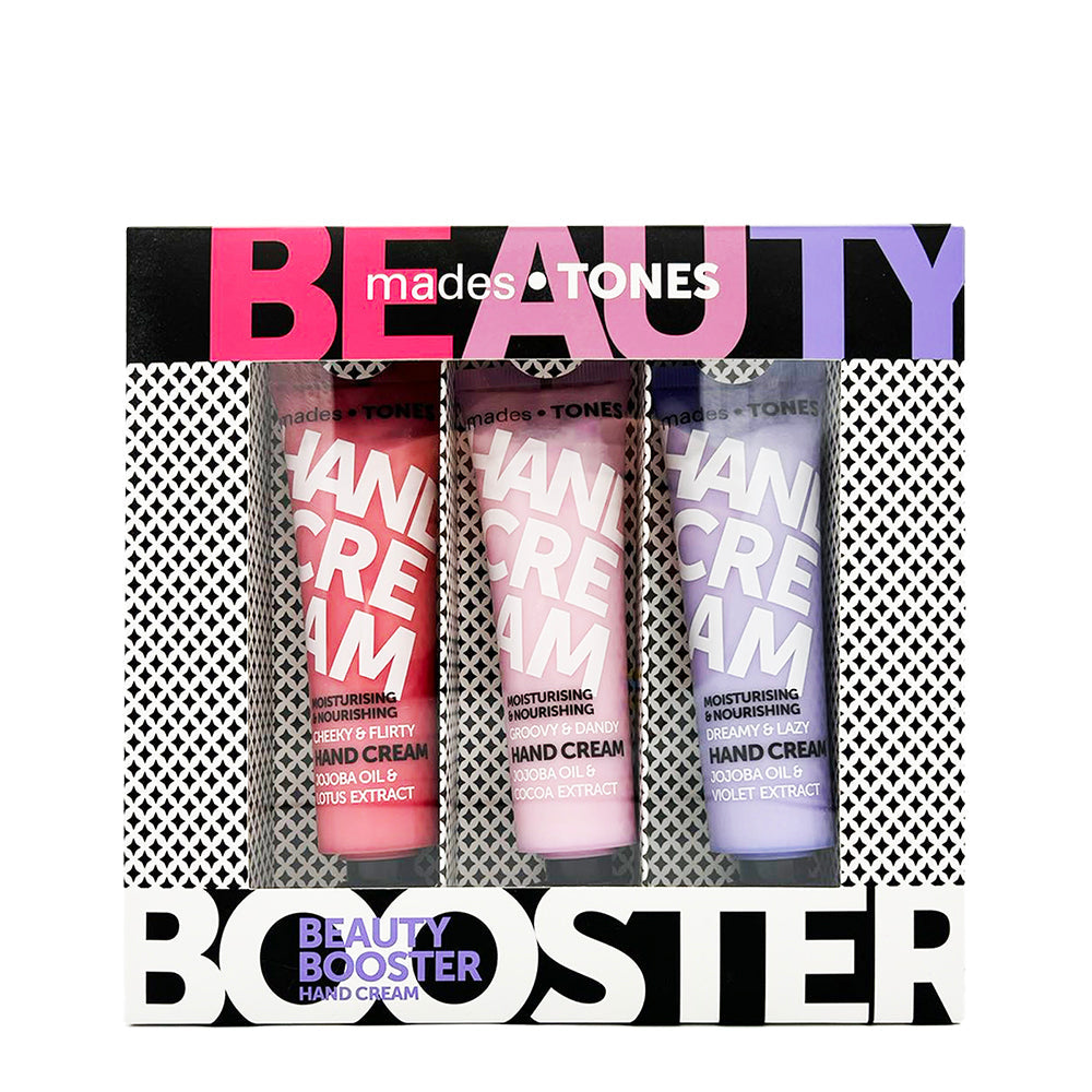 Набір кремів для рук: лотос, какао, фіалка CHEEKY & FLIRTY / GROOVY & DANDY / DREAMY & LAZY