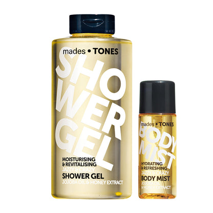 Набір: гель для душу, міст для тіла JAZZY & CRAZY