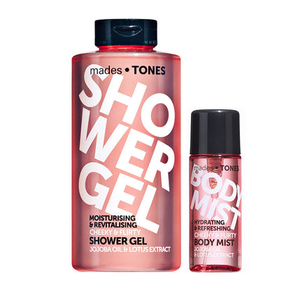 Набір: гель для душу, міст для тіла CHEEKY & FLIRTY