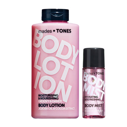 Набір: лосьйон для тіла, міст для тіла GROOVY & DANDY