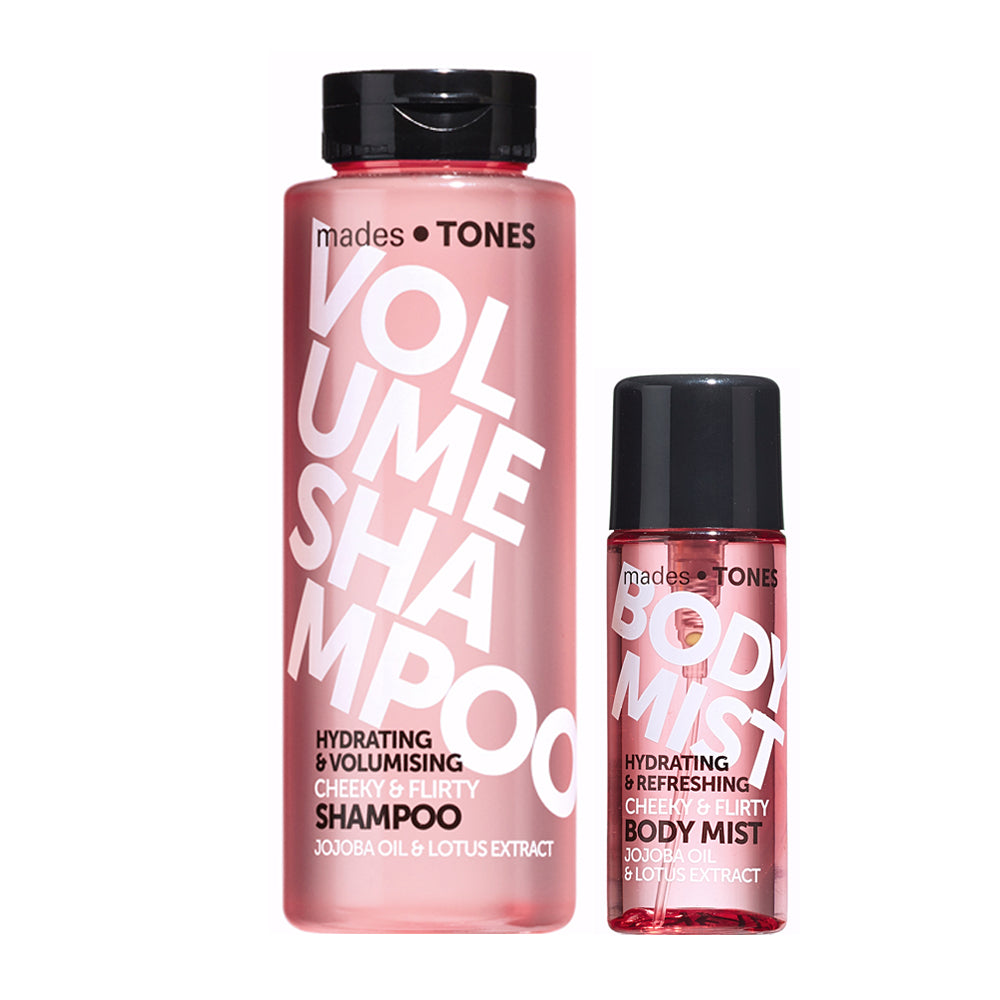 Набір: шампунь, міст для тіла CHEEKY & FLIRTY