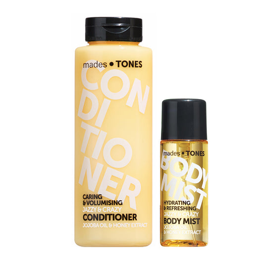 Набір: кондиціонер, міст для тіла JAZZY & CRAZY