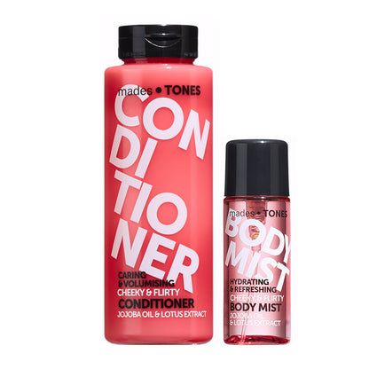 Набір: кондиціонер, міст для тіла CHEEKY & FLIRTY