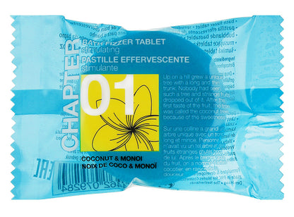 Набір шипучих таблеток для ванни CHAPTER coconut&acai&berry&lychee&peach