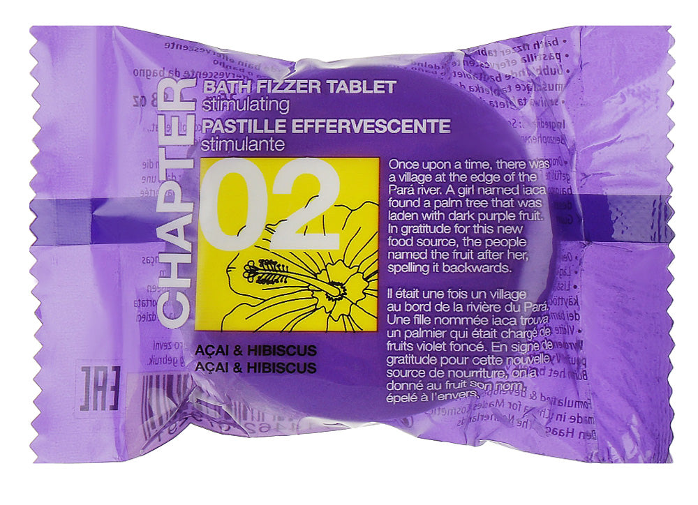 Набір шипучих таблеток для ванни CHAPTER coconut&acai&berry&lychee&peach