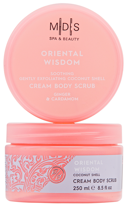 Кремовий скраб для тіла ORIENTAL WISDOM ginger & cardamom