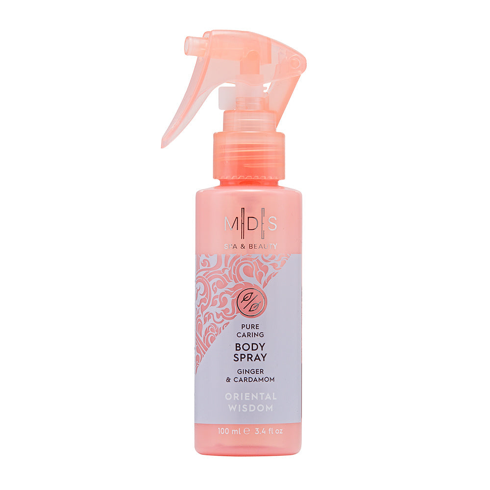 Спрей для тіла ORIENTAL WISDOM aloe vera & ginger & cardamom