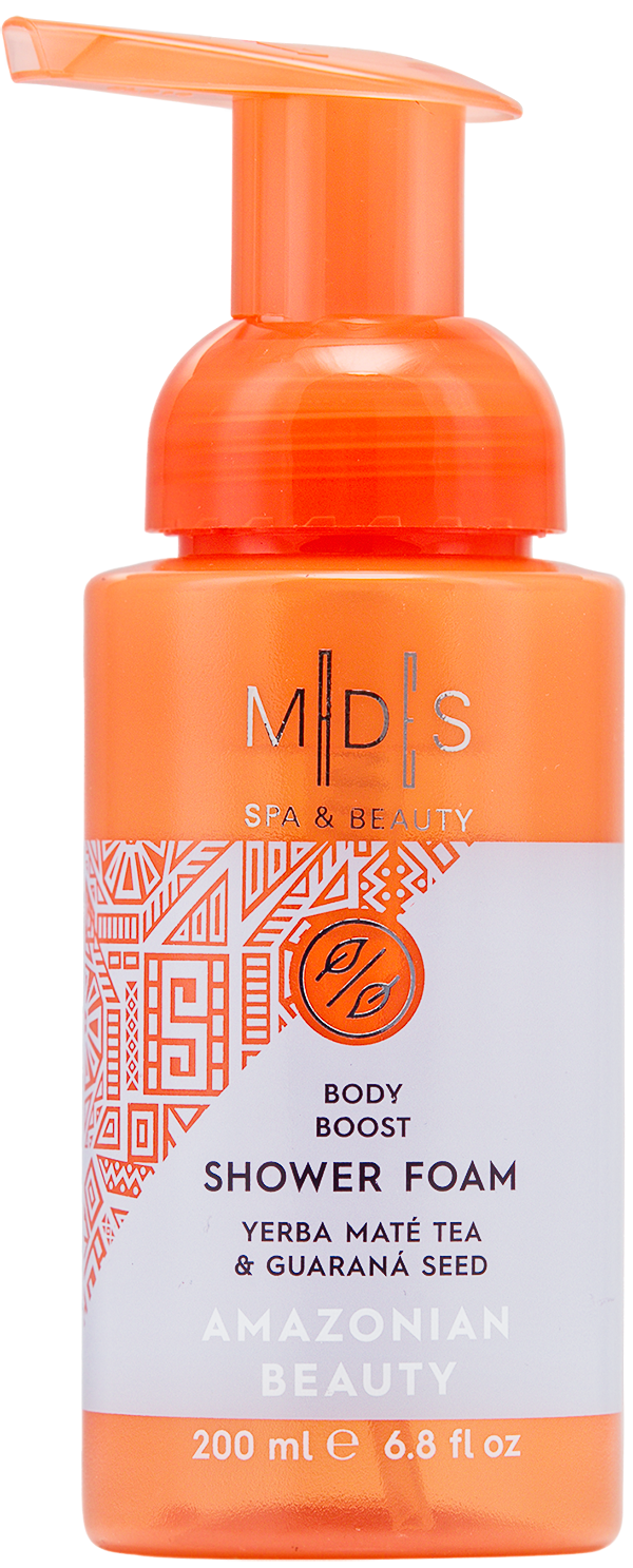 Пінка для душу AMAZONIAN BEAUTY yerba mate tea & guarana seed