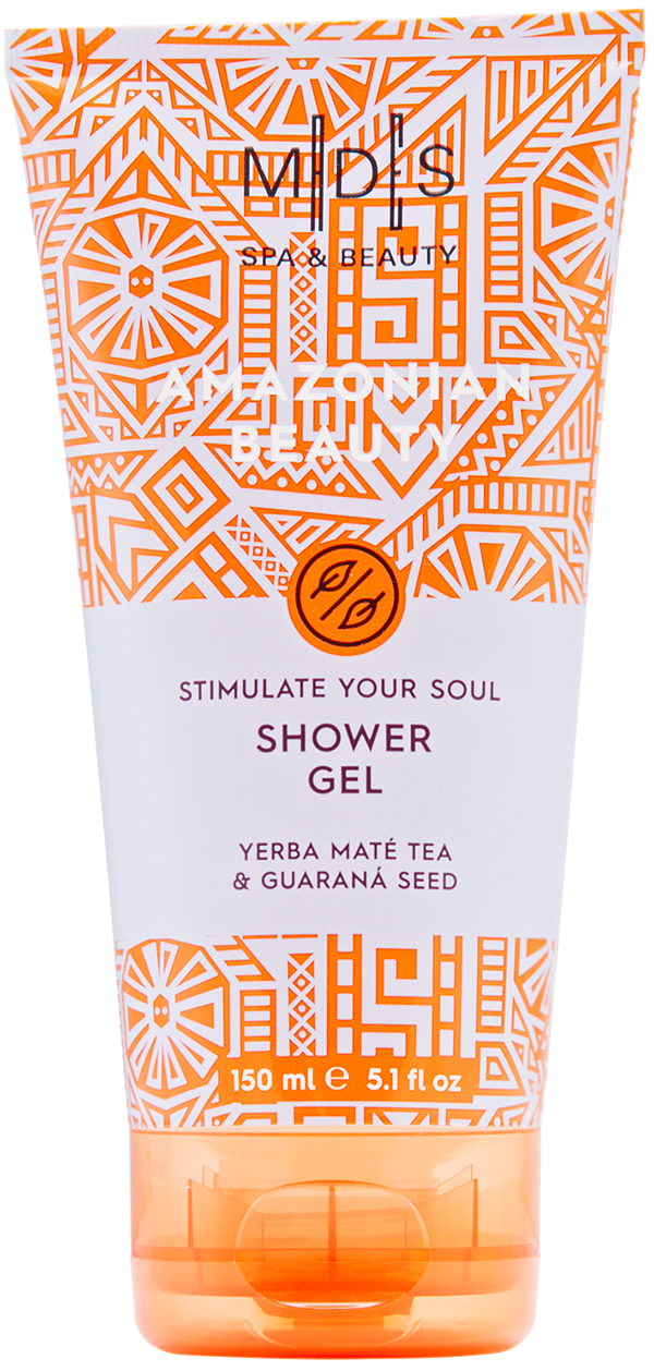 Подарунковий набір: гель для душу, лосьйон для тіла, крем для рук та нігтів AMAZONIAN BEAUTY yerba mate tea & guarana seed