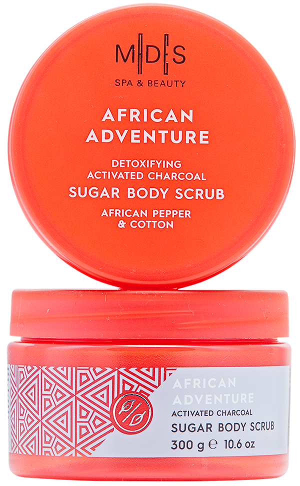 Цукровий скраб для тіла AFRICAN ADVENTURE african pepper & cotton