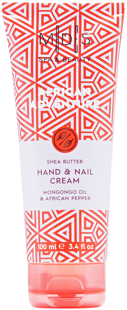 Подарунковий набір: гель для душу, лосьйон для тіла, крем для рук та нігтів AFRICAN ADVENTURE african pepper & cotton