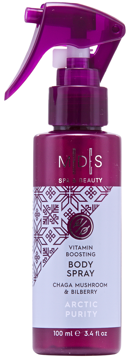 Спрей для тіла ARCTIC PURITY chaga mushroom & bilberry