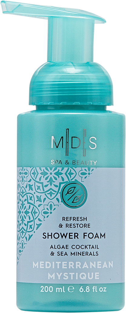 Пінка для душу MEDITERRANEAN MYSTIQUE algae cocktail & sea minerals