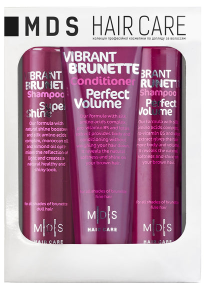 Набір: шампунь, шампунь, кондиціонер SHINE & VOLUME