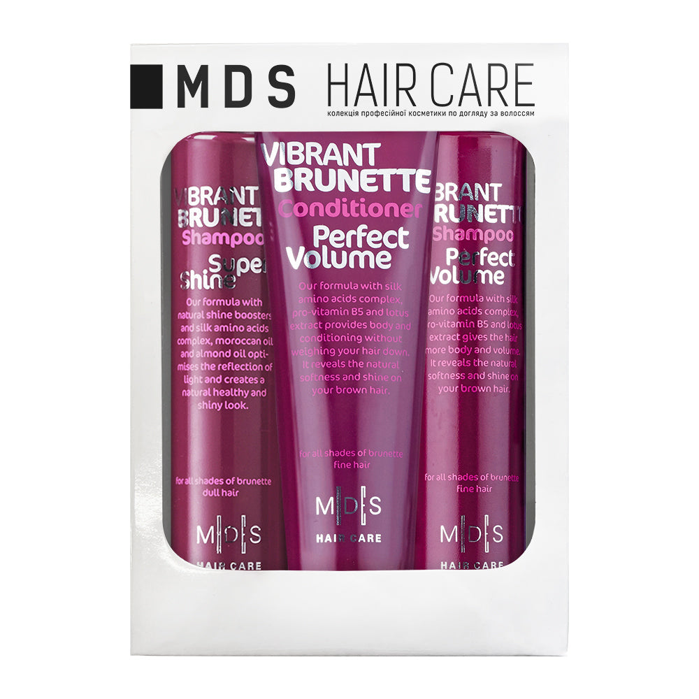Набір: шампунь, шампунь, кондиціонер SHINE & VOLUME