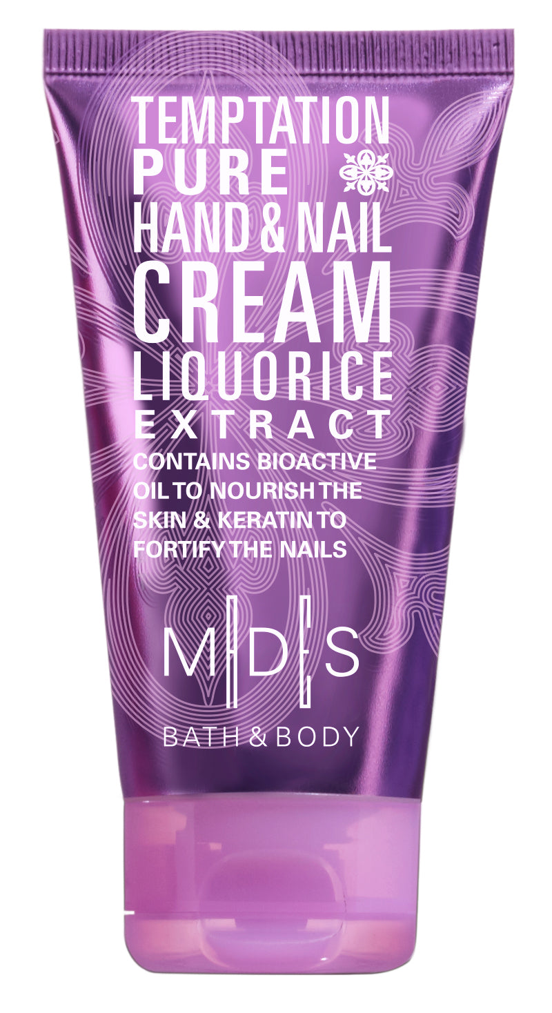 Подарунковий набір: гель для душу, лосьйон для тіла, крем для рук та нігтів ЛАКРИЦЯ