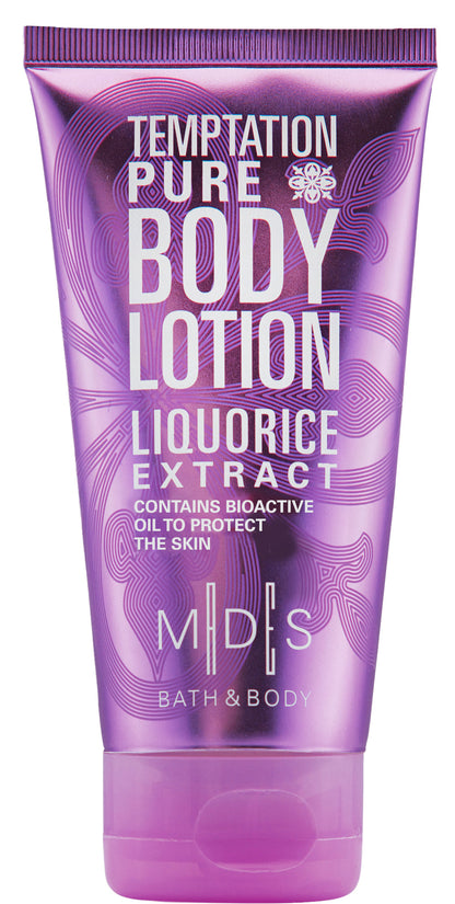 Подарунковий набір: гель для душу, лосьйон для тіла, крем для рук та нігтів ЛАКРИЦЯ