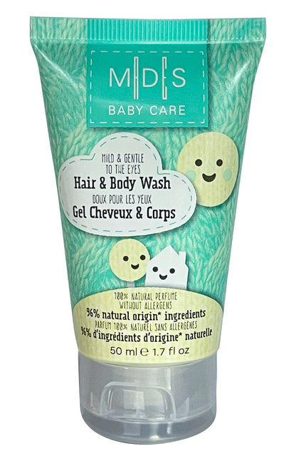 Набір: гель для душу, молочко для тіла, шампунь 99% - ROSE WATER & OAT EXTRACT, PLUM & AVOCADO OIL, CHAMOMILE EXTRACT (BISABOLOL)