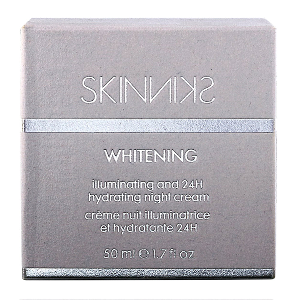 Освітлюючий антивіковий нічний крем WHITENING
