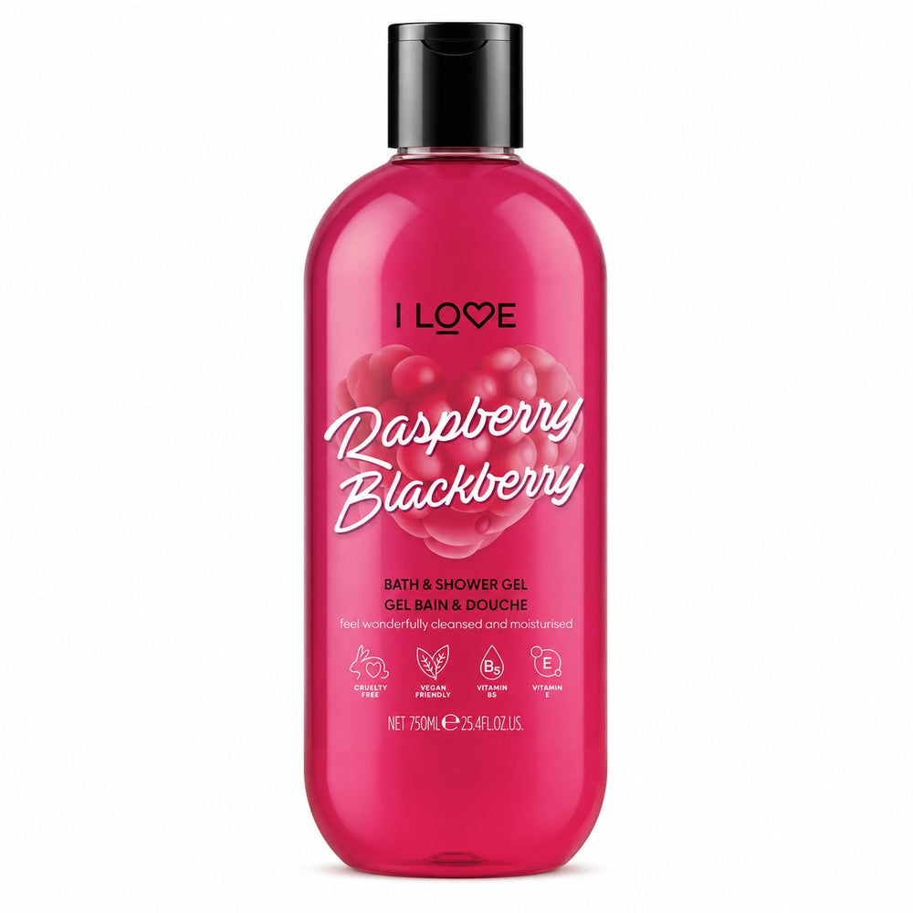I 💗 Гель для душу  RASPBERRY BLACKBERRY