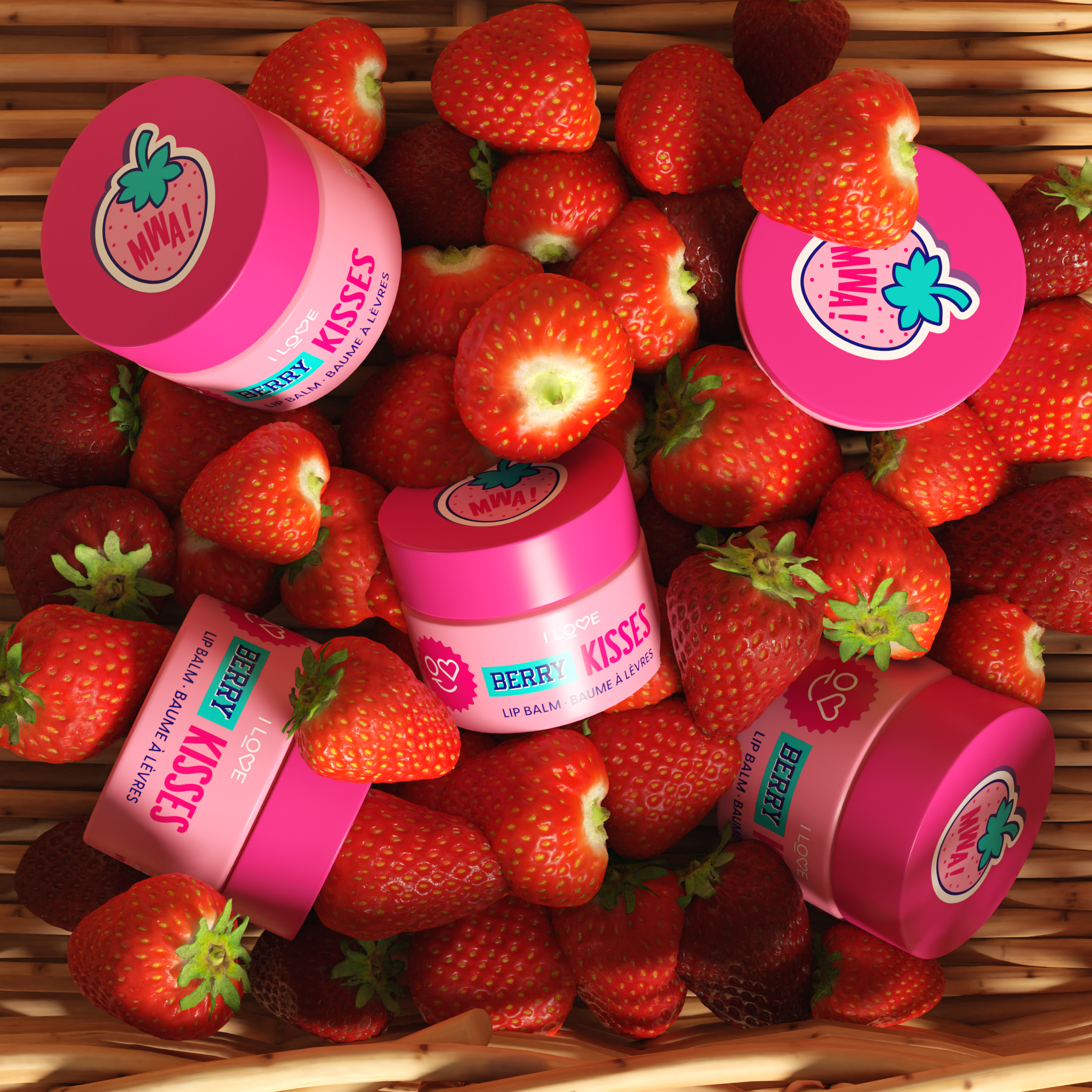 I 💗 Тінт для губ та щічок CHERRY KISSES