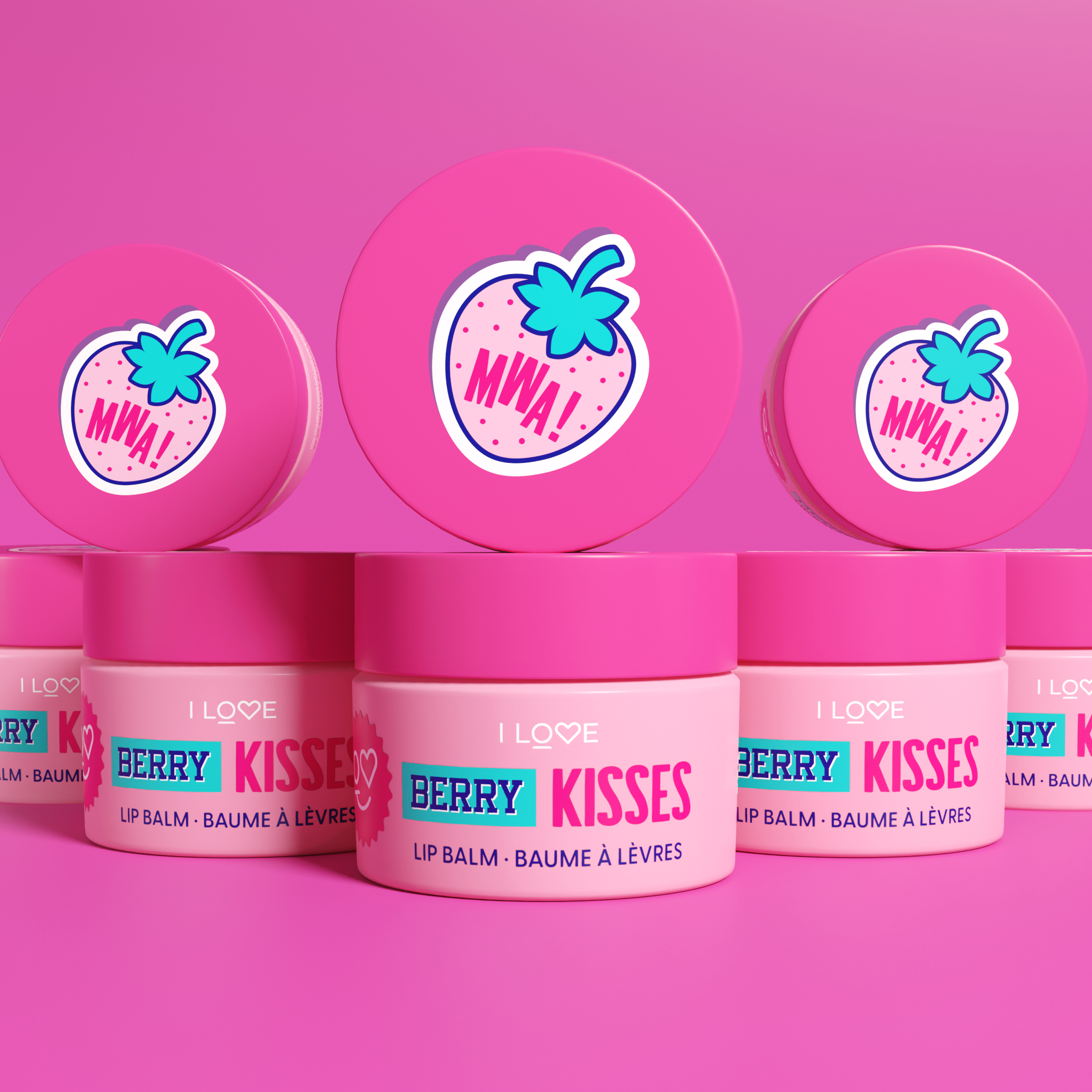 I 💗 Тінт для губ та щічок CHERRY KISSES